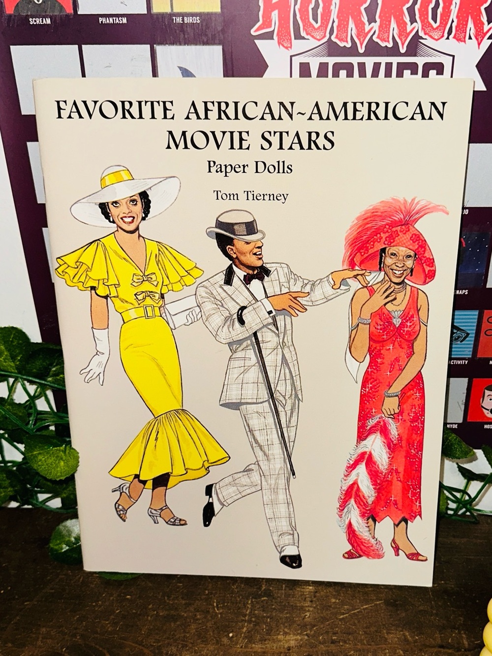 Vintage 90’s Favorite African American Movie Stars Paper Dolls Book